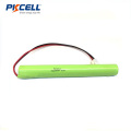 PKCELL A 2200mah Rechargeable Nimh Batterie avec 3.6v